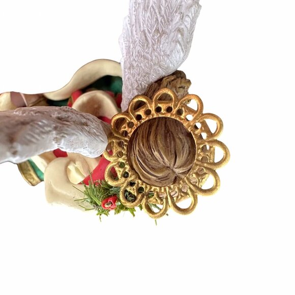 Vintage Angels Beside Me 2002 Rebecca Yuletide Joy Guardian Angel Figurine - Picture 12 of 14
